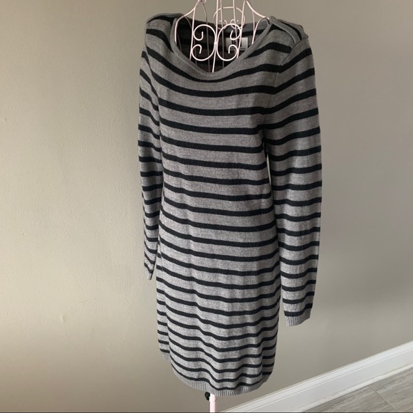 Laundry by Design Stripe Sweater Dress - Picture 1 of 3